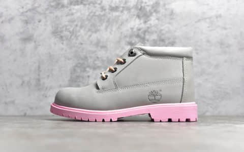 天伯伦冰淇淋灰粉中帮马丁靴联名 Timberland x BILLIONAIRE BOYS CLUB 莆田天伯伦货源