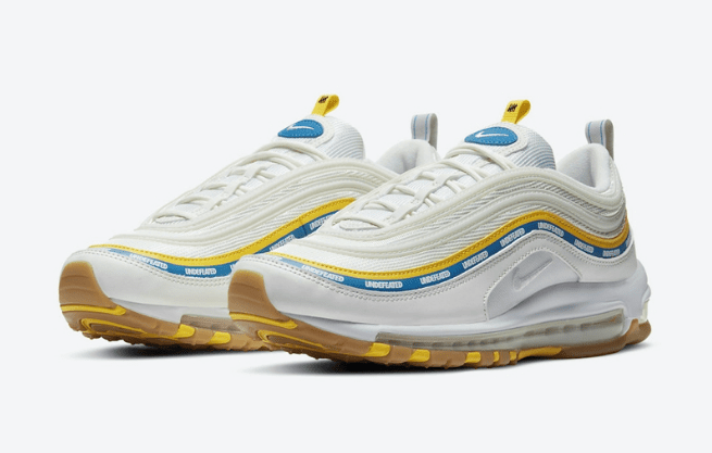 耐克MAX97子弹联名款 UNDEFEATED x Nike Air Max 97 “White” 第三款子弹UNDEFEATED联名白色 货号:DC4830-100