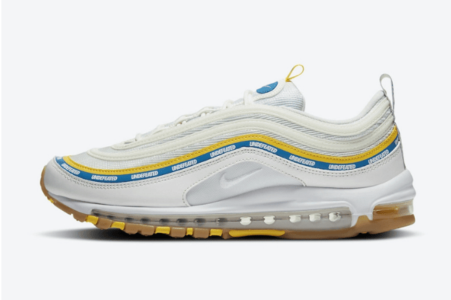 耐克MAX97子弹联名款 UNDEFEATED x Nike Air Max 97 “White” 第三款子弹UNDEFEATED联名白色 货号:DC4830-100