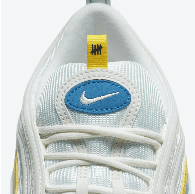 耐克MAX97子弹联名款 UNDEFEATED x Nike Air Max 97 “White” 第三款子弹UNDEFEATED联名白色 货号:DC4830-100