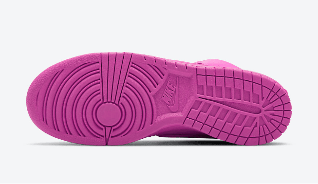 耐克Dunk SB亮粉色高帮联名款 AMBUSH x Nike Dunk High 耐克Dunk SB AMBUSH联名新配色 货号:CU7544-600