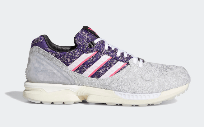 阿迪达斯ZX8000新配色官图曝光 adidas ZX 8000 “Vieux Lyons” 提花织物打造阿迪达斯新款 货号:FZ4410