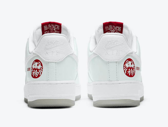 耐克空军达摩刮刮乐 Nike Air Force 1 Low “I Believe Daruma” 耐克空军中国年限定 货号:DD9941-100