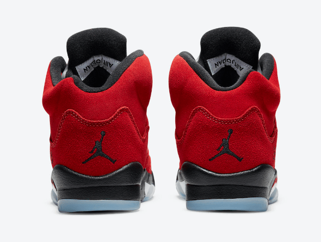 AJ5愤怒的公牛官图曝光 Air Jordan 5 “Raging Bull” 经典AJ5红色麂皮装扮复刻 货号:DD0587-600