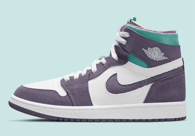 AJ1紫葡萄高帮 Air Jordan 1 Zoom Comfort “Tropical Twist” 全新AJ1 ZOOM新款即将发售 货号:CT0978-150