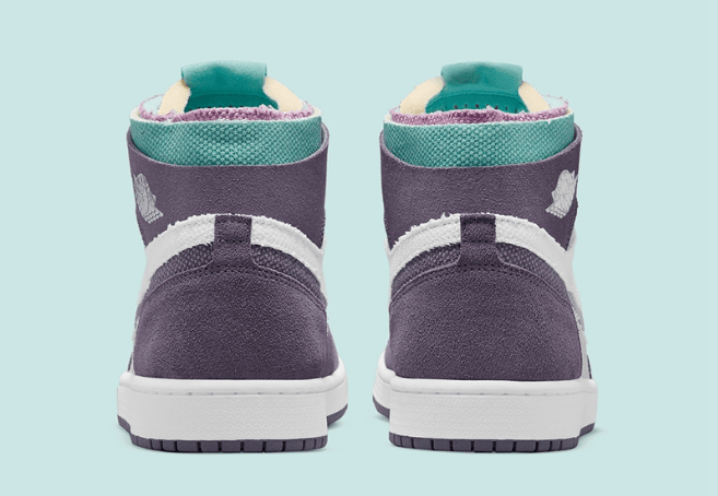 AJ1紫葡萄高帮 Air Jordan 1 Zoom Comfort “Tropical Twist” 全新AJ1 ZOOM新款即将发售 货号:CT0978-150