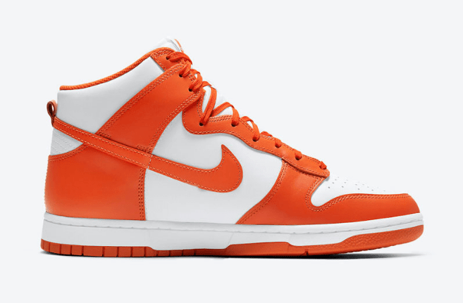 耐克Dunk白橙高帮 Nike Dunk High “Syracuse” 耐克Dunk雪城复刻回归 货号:DD1399-101