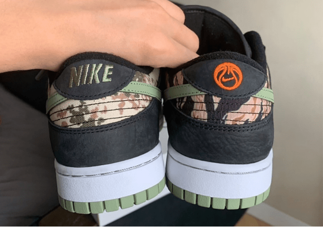 耐克Dunk迷彩鸳鸯配色新款 Nike Dunk Low SE “Oil Green” 耐克Dunk迷彩滑板鞋 货号:DH0957-001