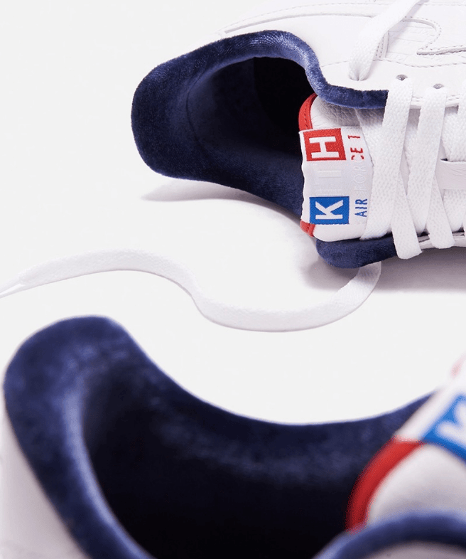 耐克空军一号法国限定 KITH x Nike Air Force 1 “Paris” 耐克空军KITH联名新款实物图 货号:CZ7927-100