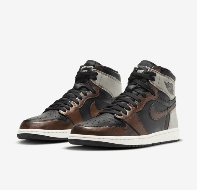 AJ1变龙色古铜色高帮 Air Jordan 1 High OG “Light Army” 全新设计AJ1经典元素 货号:555088-033