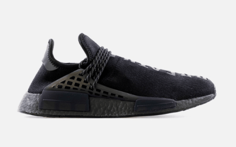 阿迪达斯NMD菲董黑武士造型 Pharrell x adidas NMD Hu 全新阿迪达斯菲董联名新款 货号:GX2487