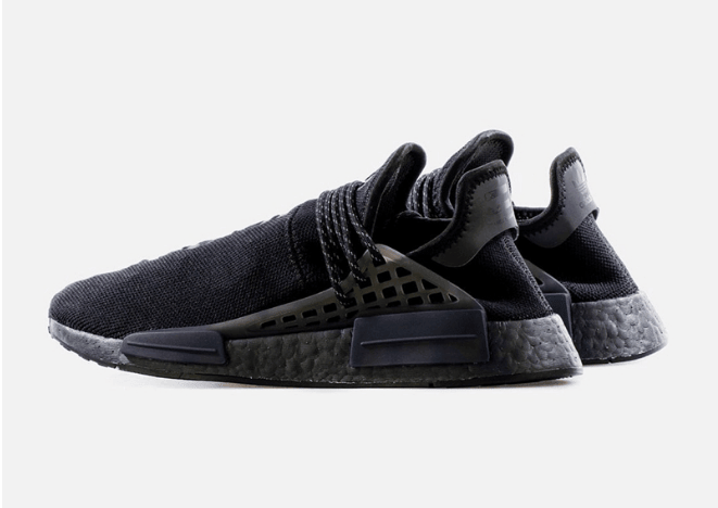 阿迪达斯NMD菲董黑武士造型 Pharrell x adidas NMD Hu 全新阿迪达斯菲董联名新款 货号:GX2487