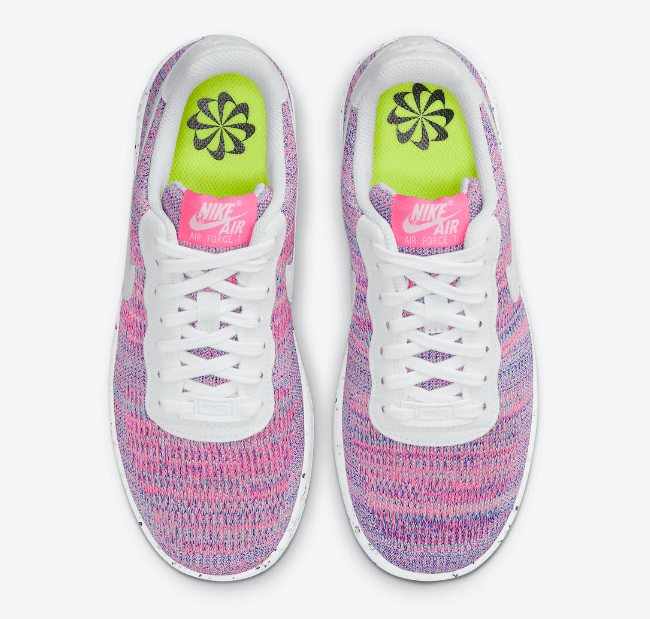 耐克空军环保鞋 Nike Air Force 1 Flyknit 2.0 耐克空军针织鞋面超轻板鞋 货号:DC7273-500