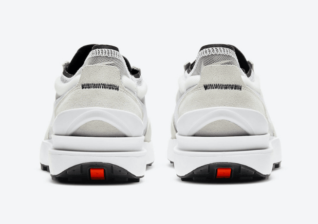 耐克华夫灰白镂空轻跑鞋 Nike Waffle One “Summit White” 耐克解构鞋 平民版Sacai 货号:DA7995-100