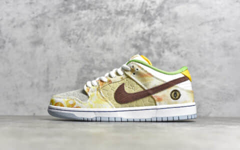 耐克Dunk SB CNY中国限定 NIKE Dunk SB Low CNY 周杰伦同款耐克Dunk扎染鸳鸯细节超多 货号:CV1628-800