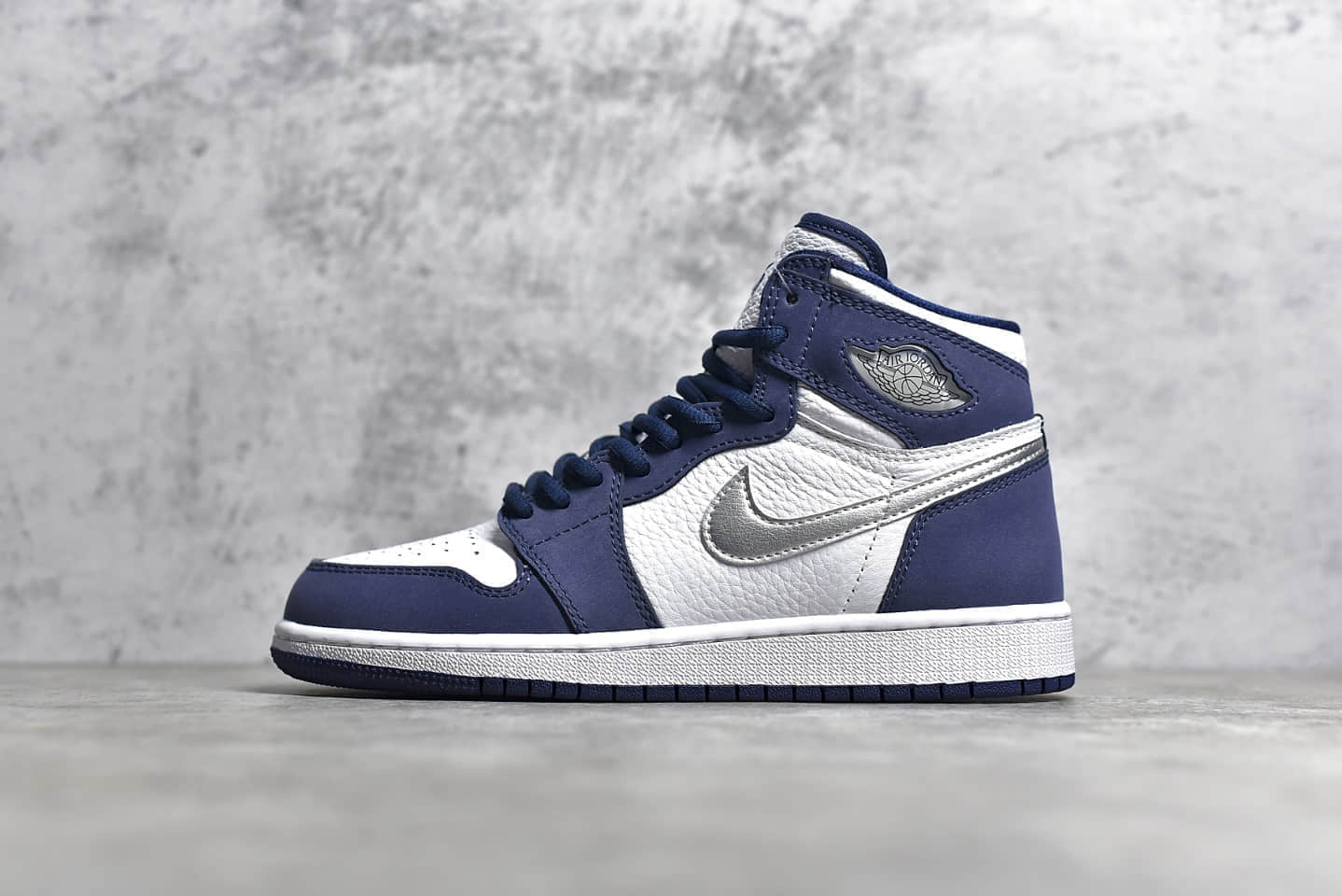 AJ1午夜蓝日本限定 Air Jordan 1 High OG CO JP Midnight Navy 王一博同款AJ1午夜蓝高帮 货号:DC1788-100
