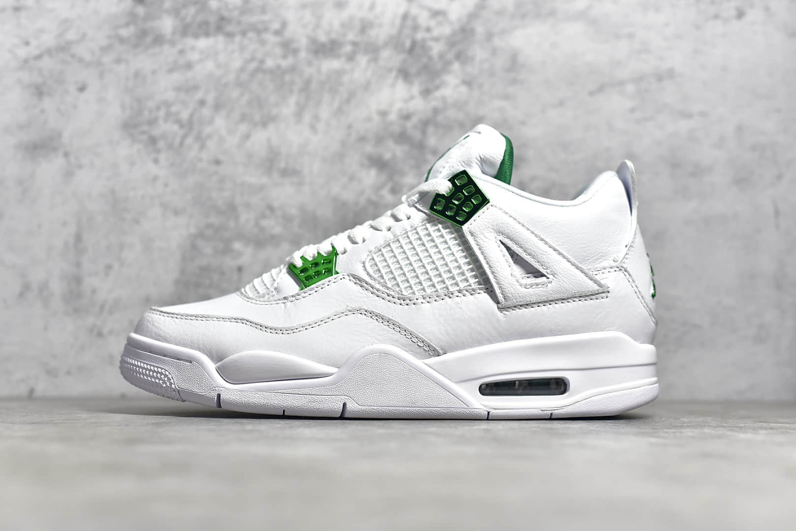 AJ4白绿金属绿高帮实战球鞋 Air Jordan 4 RETRO SE 金属绿莆田市面最高版本 货号:CT8527-113
