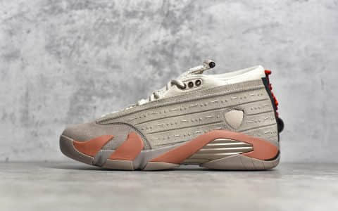 AJ14 CLOT联名AJ14兵马俑 CLOT x Air Jordan AJ14 Low “Terracotta” 莆田顶级版本AJ货源供应 货号：DC9857-200