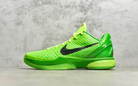 耐克科比6代青蜂侠 NIKE KOBE青蜂侠 耐克科比绿色篮球鞋实战版本 货号:CW2190-300
