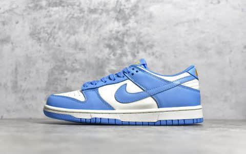 耐克Dunk北卡蓝低帮 Nike Dunk Low "Coast"北卡蓝 耐克白蓝色低帮 货号:DD1503 -100