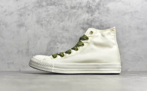 匡威古驰联名米白色高帮 Gucci x Converse 莞产匡威顶级版本匡威chuck 70白色高帮 匡威白金标高帮