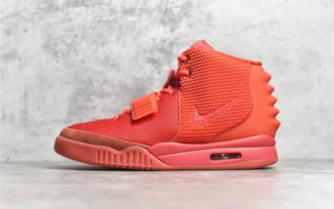 耐克椰子红色椰子球鞋 NIKE AIR YEEZY 2 RED OCTOBER 莆田纯原版本耐克红色椰子天价球鞋 货号:508214-660