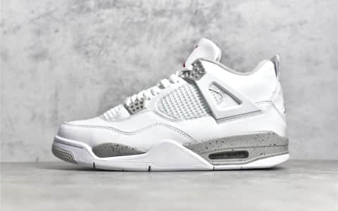 AJ4白色奥利奥 Air Jordan 4 “White Oreo” 原厂正确AJ进口皮料 AJ头层皮 货号:CT8527-100