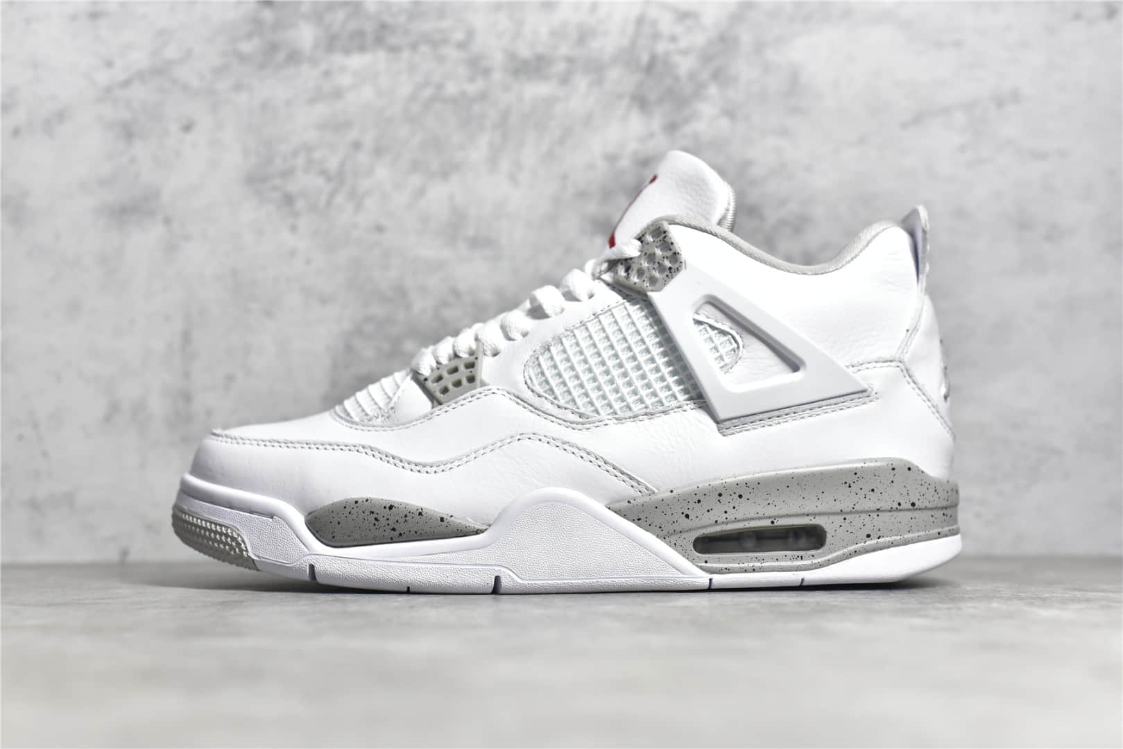 AJ4白色奥利奥 Air Jordan 4 “White Oreo” 原厂正确AJ进口皮料 AJ头层皮 货号:CT8527-100