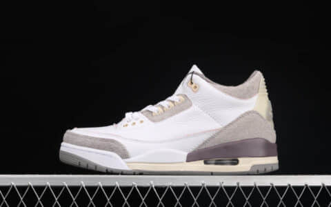 AJ3联名款实战篮球鞋 L版 A Ma Maniére x Air Jordan 3 AJ3头层荔枝皮AJ工厂莆田 货号:DH3434-110