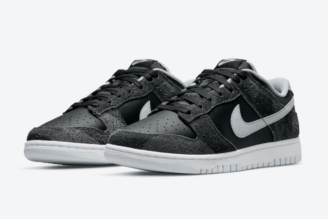 耐克Dunk黑灰低帮 Nike Dunk Low “Animal Pack” 耐克Dunk奥利奥翻毛皮加皮革鞋身 货号:DH7913-001