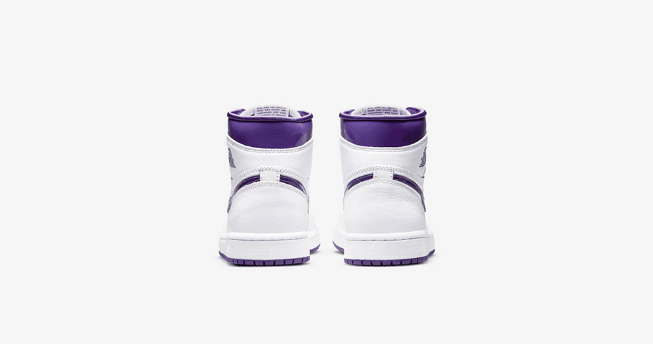 AJ1白紫元年复刻 Air Jordan 1 High OG WMNS “Court Purple” 全新AJ1白紫配色实物图 货号:CD0461-151