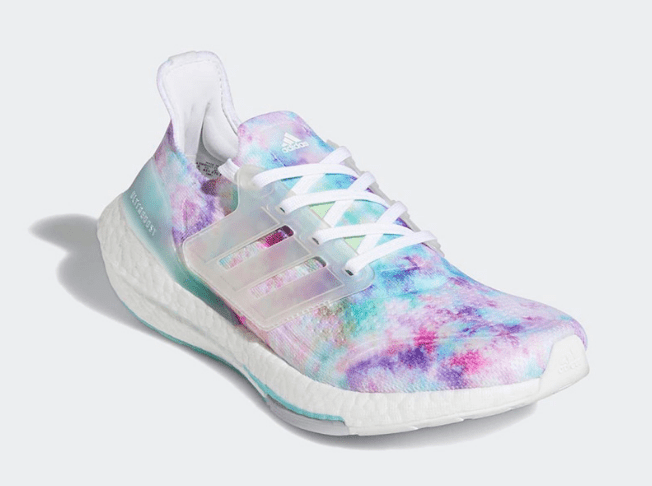 阿迪达斯UB2021海洋扎染限定 adidas Ultra Boost 2021 “Tie-Dye” 阿迪达斯UB21新款发售 货号:GZ7104
