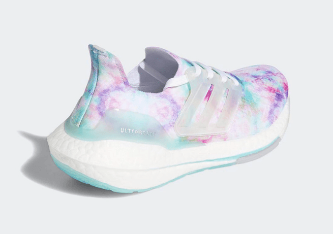阿迪达斯UB2021海洋扎染限定 adidas Ultra Boost 2021 “Tie-Dye” 阿迪达斯UB21新款发售 货号:GZ7104