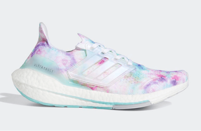 阿迪达斯UB2021海洋扎染限定 adidas Ultra Boost 2021 “Tie-Dye” 阿迪达斯UB21新款发售 货号:GZ7104