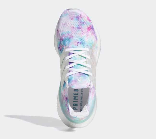 阿迪达斯UB2021海洋扎染限定 adidas Ultra Boost 2021 “Tie-Dye” 阿迪达斯UB21新款发售 货号:GZ7104