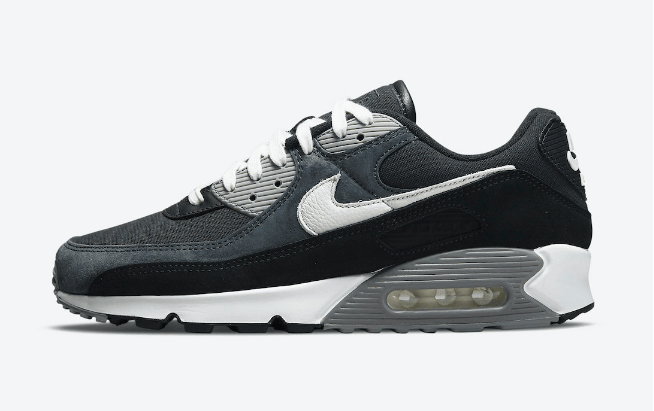 耐克MAX90灰黑全新配色 Nike Air Max 90 Premium 耐克MAX90麂皮 货号:DA1641-003