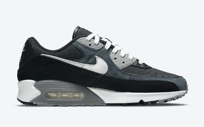 耐克MAX90灰黑全新配色 Nike Air Max 90 Premium 耐克MAX90麂皮 货号:DA1641-003