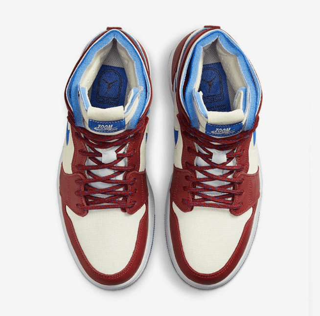 AJ1 ZOOM酒红色高帮 Air Jordan 1 High Zoom Comfort WMNS AJ1新配色2021新款 货号:CT0979-104