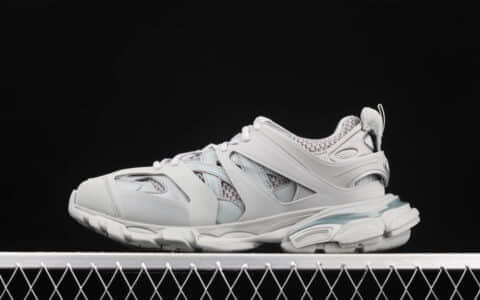 巴黎世家3代灰色老爹鞋意产代工 Balenciaga Sneaker Tess s.Gomma Res BI ALV 巴黎世家带灯老爹鞋 货号：W2LA13253