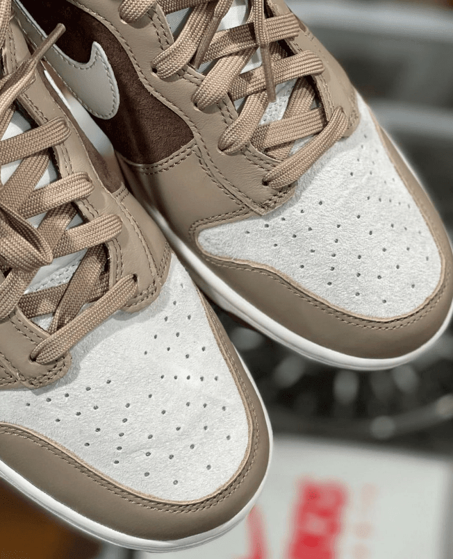 耐克Dunk巧克力配色 耐克Dunk高帮 Nike Dunk High “Light Chocolate” 耐克Dunk棕色高帮实物图 货号:DH5348-100