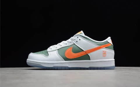 耐克Dunk纽约白绿橙低帮 Nike Dunk Low NY vs. NY 耐克Dunk莆田纯原版本 耐克Dunk联名款板鞋 货号:DN2489-300