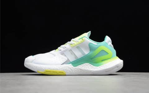 阿迪达斯夜行者二代 Adidas Day Jogger 阿迪达斯夜行者白绿黄 货号：GZ3045