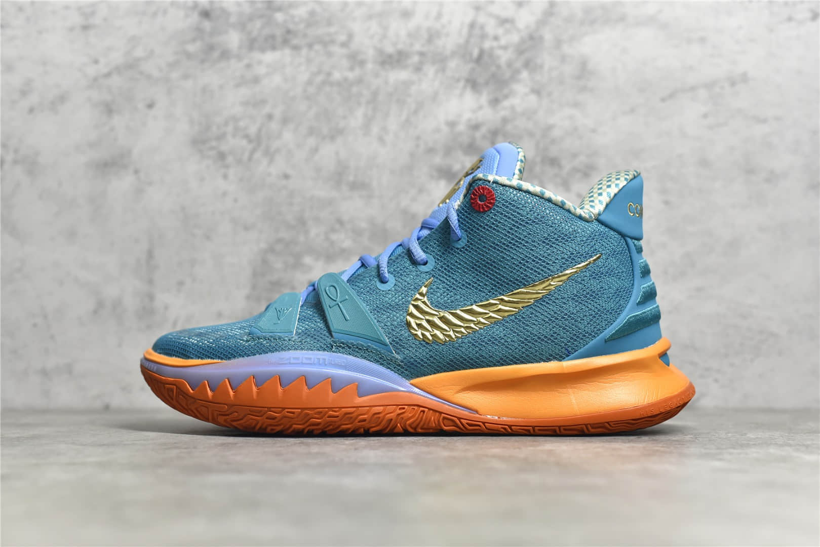 耐克欧文7荷鲁斯联名款 Concepts x Nike Kyrie 7 欧文7代 Concepts特殊联名"荷鲁斯之眼" 货号:CT1137-900