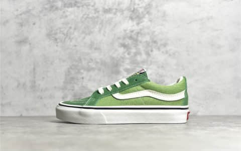 万斯牛油果绿低帮 VANS SK8-LOW 万斯莞产纯原版本 万斯绿色低帮 货号：VN0A3DZ3VY0