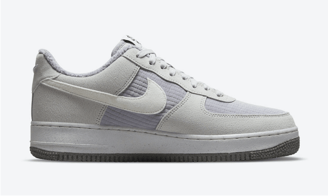 耐克空军棉鞋灰色低帮 Nike Air Force 1 Low “Toasty” 全新耐克棉鞋实物图 AF1灰色低帮 货号:DC8871-002