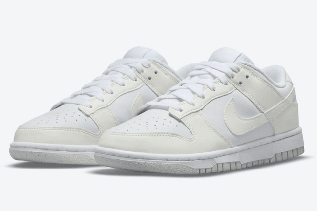 耐克Dunk环保材料设计理念新配色 Nike Dunk Low 耐克Dunk米白色低帮 货号:DD1873-100