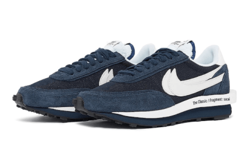 耐克闪电Sacai三方联名两款新配色 Fragment x Sacai x Nike LDWaffle 耐克闪电联名 耐克Sacai联名 货号：DH2684-400/DH2684-001