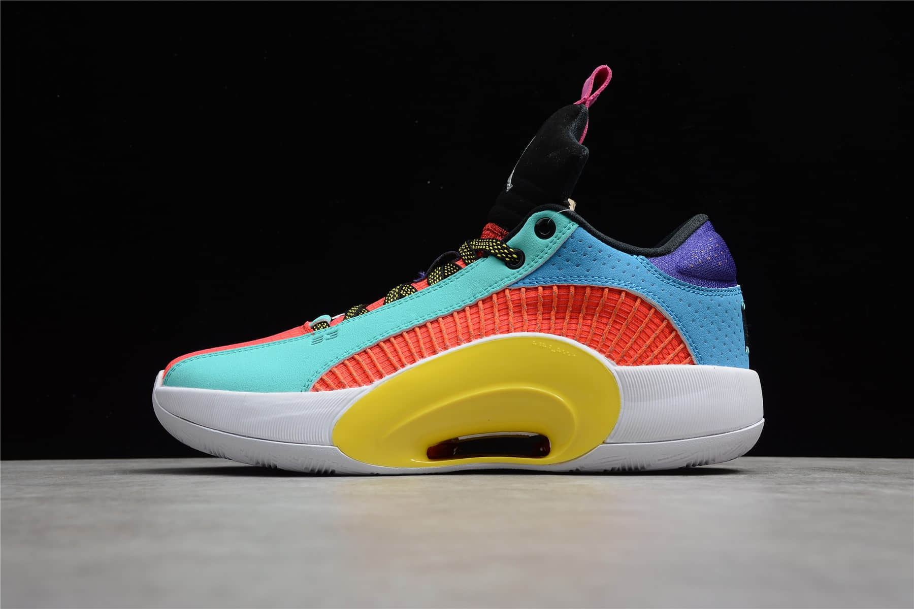 AJ35东单篮球鞋 AJ35Air Jordan 35 Low “Reflexology” AJ35实战篮球鞋 AJ反光球鞋 货号： DJ2831-300