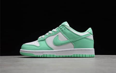 耐克Dunk蒂芙尼绿白低帮 Nike Dunk Low WMNS “Green Glow” 耐克Dunk原厂复刻 耐克Dunk薄荷绿 货号：DD1503-105