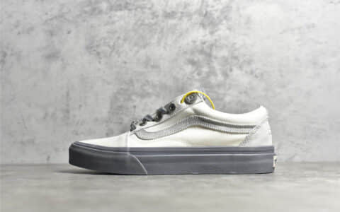 万斯C2H4联名灰色帆布鞋 C2H4 x Vans “RelicStone” DT纯原版本万斯原厂一比一 货号：VNOA7Q2J6281